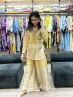 Golden Shimmer Festive Co-ord Set_result