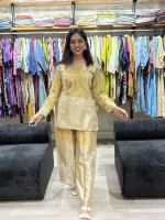 Golden Shimmer Festive Co-ord Set_result