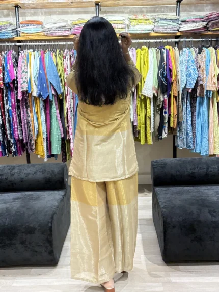 Golden Shimmer Festive Co-ord Set_result