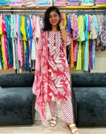 Rosewood Botanical Printed Suit Set