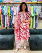 Rosewood Botanical Printed Suit Set