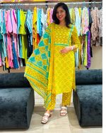 Sunshine Bloom Printed Suit Set