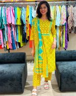 Sunshine Bloom Printed Suit Set