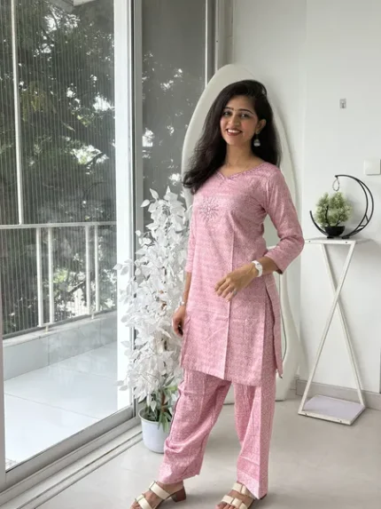Blush Pink Farsi Cord Set